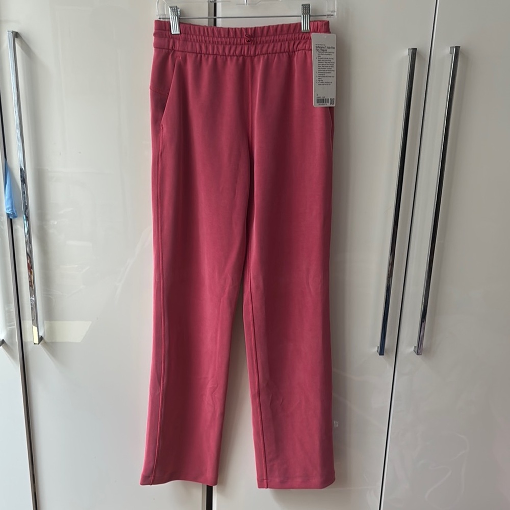 Lululemon softsreme high rise pink